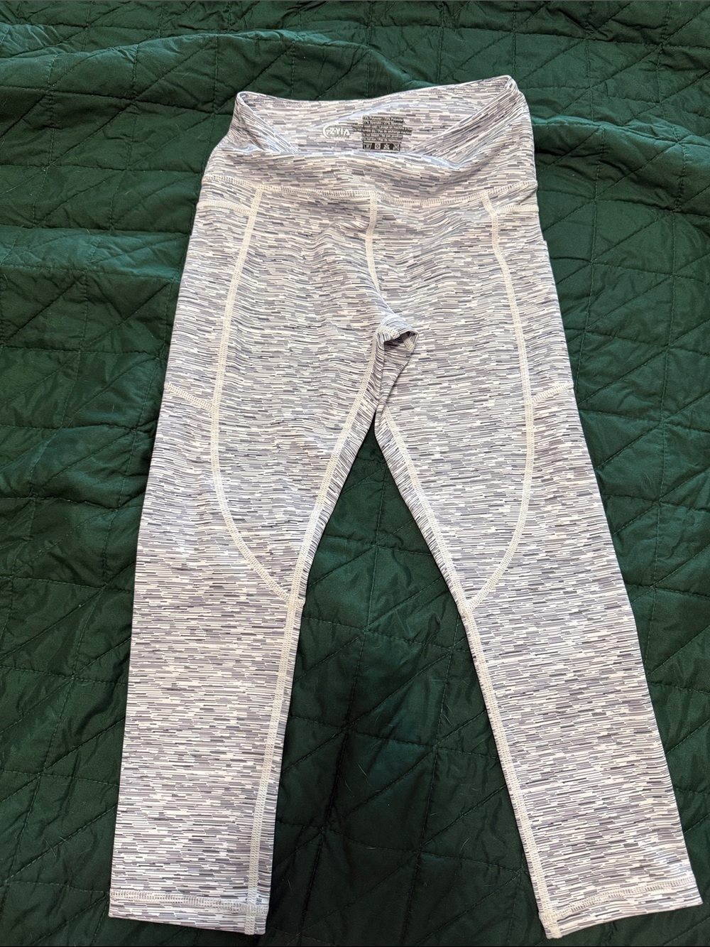 ZYIA Gray Performance Leggings